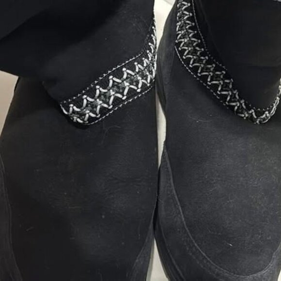 UGG Women's Sundance Revival Size 8 Black - Picture 2 of 5